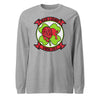 VMM-363 Red Lions Squadron Long Sleeve T-Shirt - Heather Grey