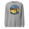 HMLA-775 Coyote Squadron Long Sleeve T-Shirt - Heather Grey