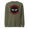 VMM-163 Evil Eyes Squadron Long Sleeve T-Shirt - OD Green