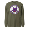VMM-364 Purple Foxes Squadron Long Sleeve T-Shirt - OD Green