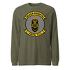VMFA-314 Black Knights Squadron Long Sleeve T-Shirt - OD Green