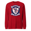 VMFA-115 Silver Eagles Long Sleeve T-Shirt - Red