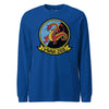 VMM-268 Red Dragons Squadron Long Sleeve T-Shirt - Royal