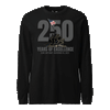 250th USMC Birthday Iwo Jima Longsleeve T-Shirt - BLACK