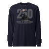 250th USMC Birthday Iwo Jima Longsleeve T-Shirt - NAVY