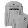 Brotherhood Blood Oath Longsleeve T-Shirt - HEATHER GREY
