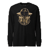Bulldog Campaign Longsleeve T-Shirt - BLACK