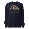 Bulldog USMC Longsleeve T-Shirt - NAVY
