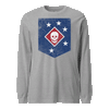 Marine Raiders WWII Patch Longsleeve T-Shirt - HEATHER GREY