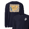 Operation Phantom Fury Battle Map Longsleeve T-Shirt - NAVY