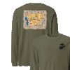 Operation Phantom Fury Battle Map Longsleeve T-Shirt - OD GREEN