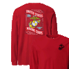 The 250th USMC Birthday Commemorative Longsleeve T-Shirt - RED