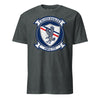 VMFA-115 Silver Eagles T-Shirt - Charcoal Heather