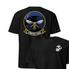 VMFAT-502 Flying Nightmares Squadron Front & Back T-Shirt - Black