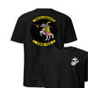 VMM-165 White Knights Front & Back T-Shirt - Black