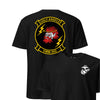 VMM-362 Ugly Angels Squadron Front & Back T-Shirt - Black