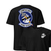 VMFAT-501 Warlords Squadron Front & Back T-Shirt - Black