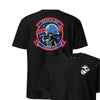 VMGR-153 Hercules Squadron Front & Back T-Shirt - Black