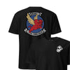 Marine Corps Air Station El Toro Front & Back T-Shirt - Black