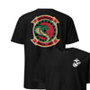 HMLA-367 Scarface Squadron Front & Back T-Shirt - Black
