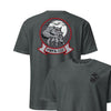 VMFA-122 Werewolves Squadron Front & Back T-Shirt - Charcoal Heather
