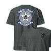 VMFA-112 Cowboys Squadron Front & Back T-Shirt - Charcoal Heather