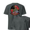 HMLA-167 Warriors Squadron Front & Back T-Shirt - Charcoal Heather