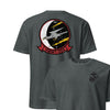 VMMT-204 Raptors Squadron Front & Back T-Shirt - Charcoal Heather