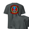 VMU-1 Watchdogs Squadron Front & Back T-Shirt - Charcoal Heather