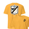 VMFA-214 Black Sheep Squadron Front & Back T-Shirt - Gold