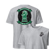 VMFA-121 Green Knights Squadron Front & Back T-Shirt - Heather Grey