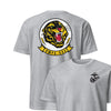 VMFA-542 Tigers Squadron Front & Back T-Shirt - Heather Grey