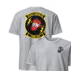 VMM-362 Ugly Angels Squadron Front & Back T-Shirt - Heather Grey