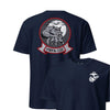 VMFA-122 Werewolves Squadron Front & Back T-Shirt - Navy