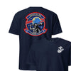 VMGR-153 Hercules Squadron Front & Back T-Shirt - Navy