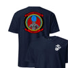 VMU-1 Watchdogs Squadron Front & Back T-Shirt - Navy