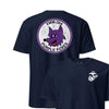 VMM-364 Purple Foxes Squadron Front & Back T-Shirt - Navy