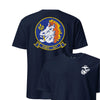 HMH-461 Iron Horse Squadron Front & Back T-Shirt - Navy