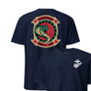 HMLA-367 Scarface Squadron Front & Back T-Shirt - Navy