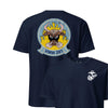 VMM-261 Raging Bulls Squadron Front & Back T-Shirt - Navy