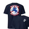 VMM-161 Greyhawks Front & Back T-Shirt - Navy