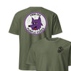 VMM-364 Purple Foxes Squadron Front & Back T-Shirt - OD Green