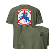 VMM-161 Greyhawks Front & Back T-Shirt - OD Green