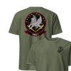 VMX-1 Flying Lions Squadron Front & Back T-Shirt - OD Green