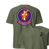 VMFA-251 Thunderbolts Squadron Front & Back T-Shirt - OD Green
