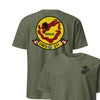 VMFA-211 Wake Island Avengers Squadron Front & Back T-Shirt - OD Green