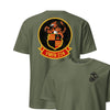 VMFA-224 Fighting Bengals Squadron Front & Back T-Shirt - OD Green