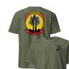 VMFA-235 Death Angels Squadron Front & Back T-Shirt - OD Green