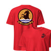 HMH-772 Hustler Squadron Front & Back T-Shirt - Red