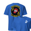VMM-362 Ugly Angels Squadron Front & Back T-Shirt - Royal